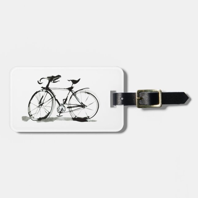 Etiqueta Para Maletas Bicicleta (Frente Horizontal)