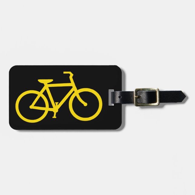 Etiqueta Para Maletas Bicicleta (Frente Horizontal)