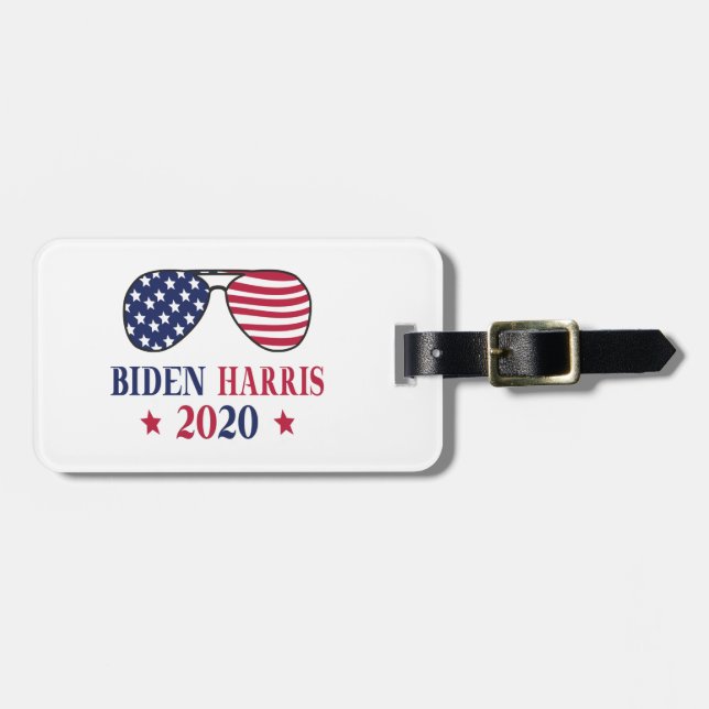 Etiqueta Para Maletas Biden Harris 2020 (Frente Horizontal)
