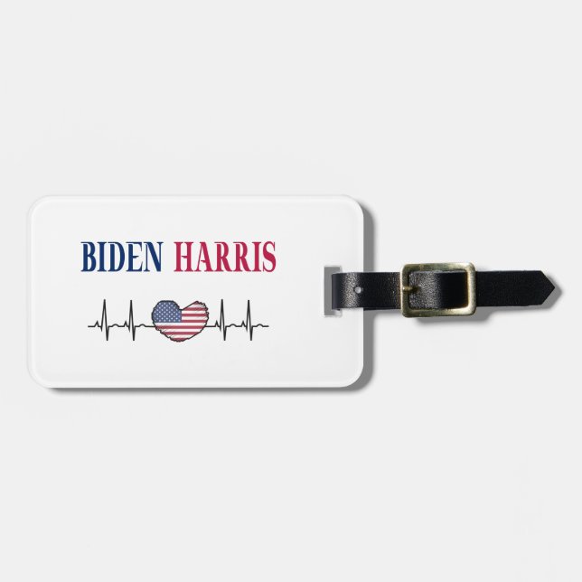Etiqueta Para Maletas Biden Harris 2020 (Frente Horizontal)