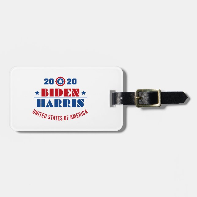Etiqueta Para Maletas Biden Harris 2020 (Frente Horizontal)