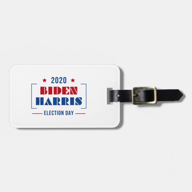 Etiqueta Para Maletas Biden Harris 2020 (Frente Horizontal)