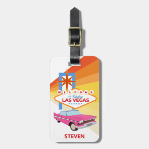 Etiqueta Para Maletas Bienvenidos a Las Vegas