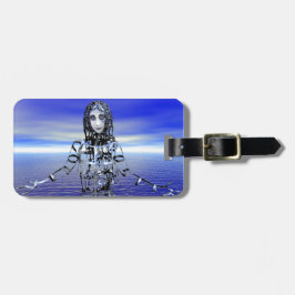 Etiqueta Para Maletas Bienvenidos al futuro