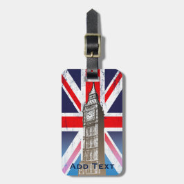 Etiqueta Para Maletas Big Ben de Londres