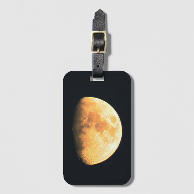 Etiqueta Para Maletas Big Old Moon bc ltcna (Anverso vertical)