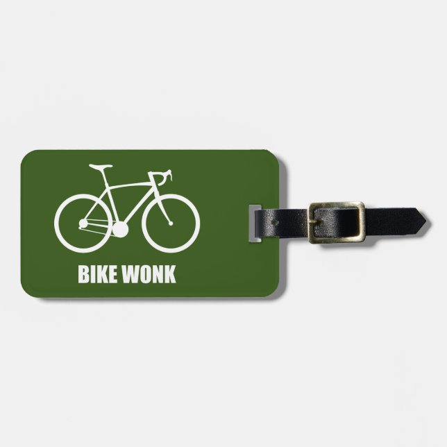 Etiqueta Para Maletas Bike Wonk (Frente Horizontal)