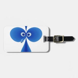 Etiqueta Para Maletas Bird Blue
