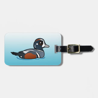 Etiqueta Para Maletas Birdorable Harlequin Duck