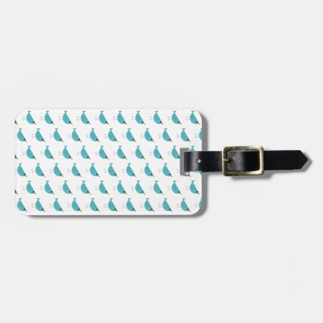 Etiqueta Para Maletas Birdy (Frente Horizontal)