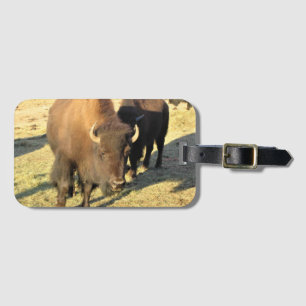 Etiqueta Para Maletas Bison de Colorado
