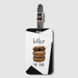 Etiqueta Para Maletas Black Bake My Day
