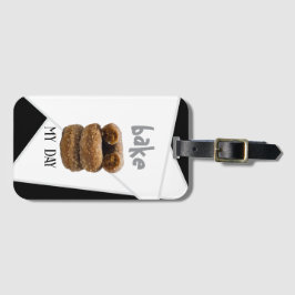 Etiqueta Para Maletas Black Bake My Day