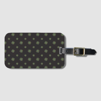 Etiqueta Para Maletas Black Star Designer Luggage Tag
