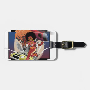 Etiqueta Para Maletas blaxploitía afro spym