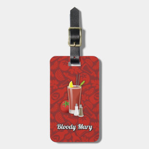 Etiqueta Para Maletas Bloody Mary