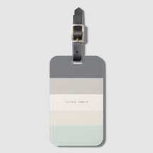 Bloque de color Banda horizontal Gris y beige Mono