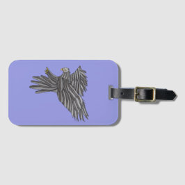 Etiqueta Para Maletas Blue Eagle