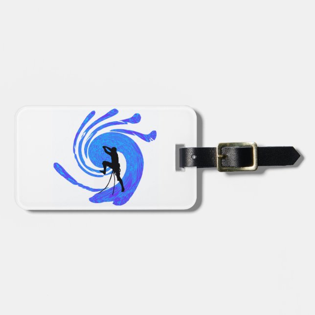 ETIQUETA PARA MALETAS BLUE LINE (Frente Horizontal)