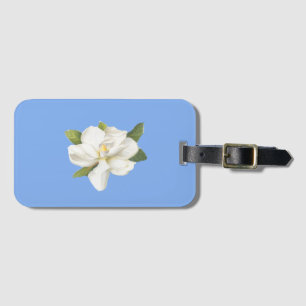 Etiqueta Para Maletas Blue Magnolia Blossom