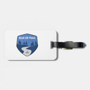 Etiqueta Para Maletas Blue Ox Trail