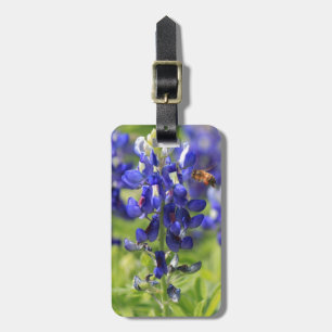 Etiqueta Para Maletas Bluebonnet de Tejas y equipaje personalizado