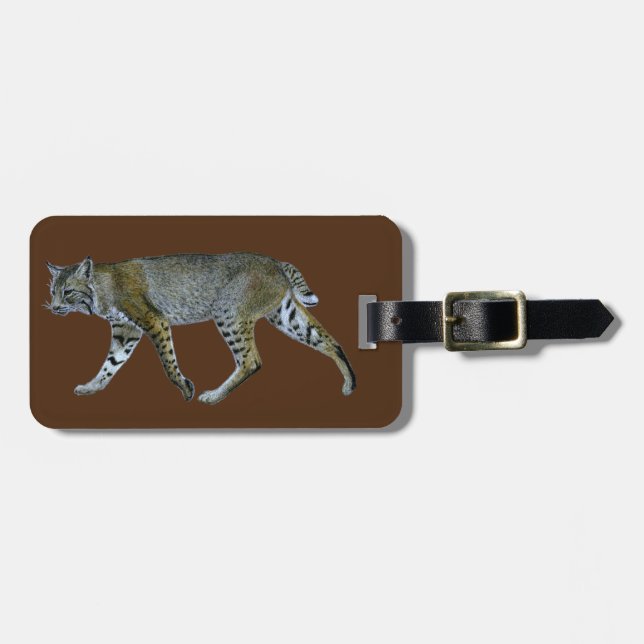 Etiqueta Para Maletas Bobcat (Frente Horizontal)