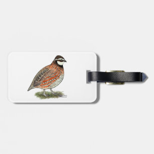 Etiqueta Para Maletas Bobwhite Quail Rooster
