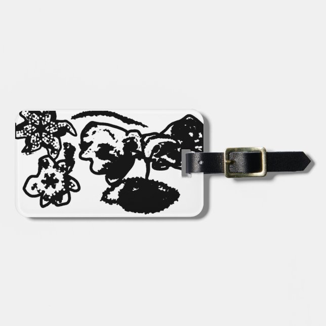 Etiqueta Para Maletas Boda Hummingbirds (Frente Horizontal)