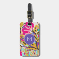 Boho rosado I floral