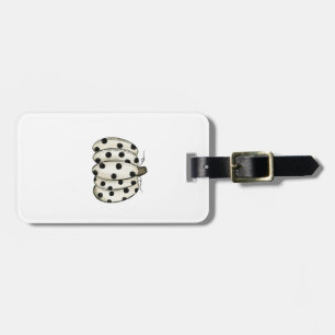 Etiqueta Para Maletas Bola de calabaza para la impresión de vacas, bovin