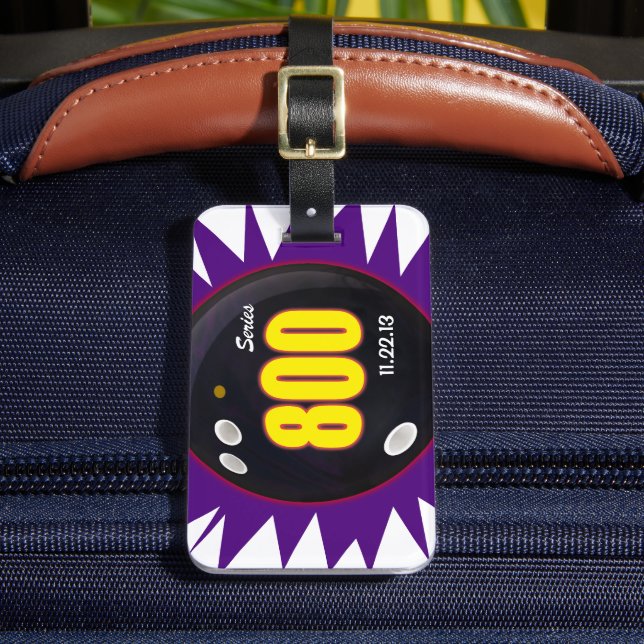 Etiqueta Para Maletas Bolsa de boliche de la serie 800 (Anverso In situ 2)