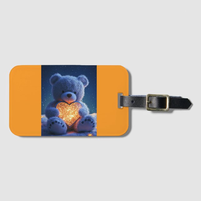 Etiqueta Para Maletas bolsa de cuerpo cruzado (Anverso horizontal)