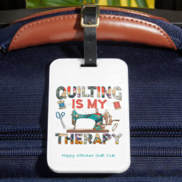 Etiqueta Para Maletas Bolsa De Terapia Para La Terapia De Quillado De Lo