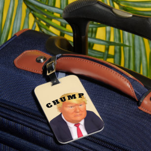 Etiqueta Para Maletas Bolso de equipaje Trump/Chump