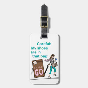 Etiqueta Para Maletas Bolso del zapato