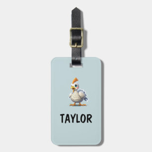 Etiqueta Para Maletas Bolso Mochila Divertido Personalizado Colorido par