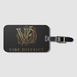 ETIQUETA PARA MALETAS BOLSO TOTE DE HOMBRO VIBE DISTRICT