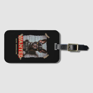 Etiqueta Para Maletas Bone Smuggling Bad Dog: The Boston Terrier's Mugsh