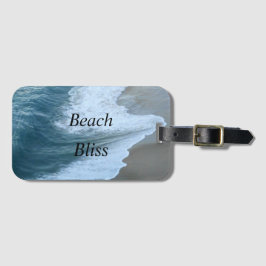 Etiqueta Para Maletas Bonita playa