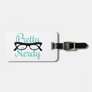 Etiqueta Para Maletas Bonito Nerdy