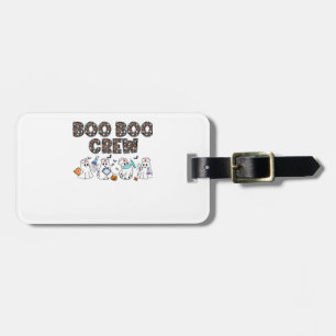 Etiqueta Para Maletas Boo Boo Crew � Enfermeras Fantasmas Divertidas de 