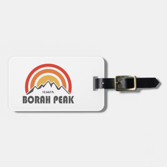 Etiqueta Para Maletas Borah Peak (Frente Horizontal)