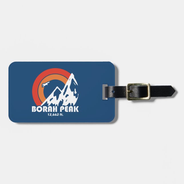 Etiqueta Para Maletas Borah Peak Sun Eagle (Frente Horizontal)