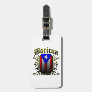 Etiqueta Para Maletas Boricua