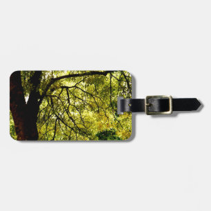 Etiqueta Para Maletas Bosque