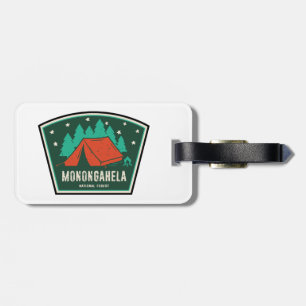 Etiqueta Para Maletas Bosque nacional de Monongahela Camping de Virginia