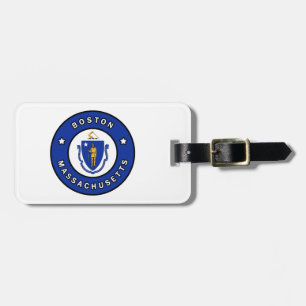 Etiqueta Para Maletas Boston Massachusetts