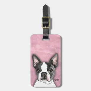 Etiqueta Para Maletas Boston Terrier