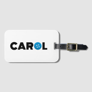 Etiqueta Para Maletas Botón Carol